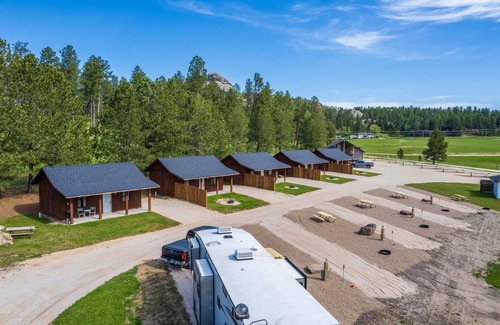 Custer Cabina | Gold Valley Camp Cabin 2 | 1 Bed, 1 Bath