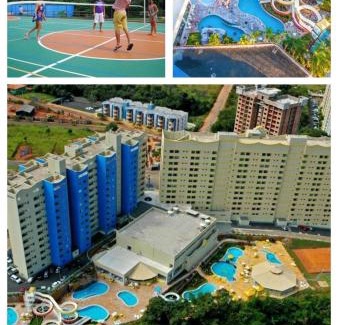 Caldas Novas Apartamento | Golden Dolphin Grand Hotel - Apt 2 quartos comporta até 7 hóspedes mais uma criança de até 5 anos