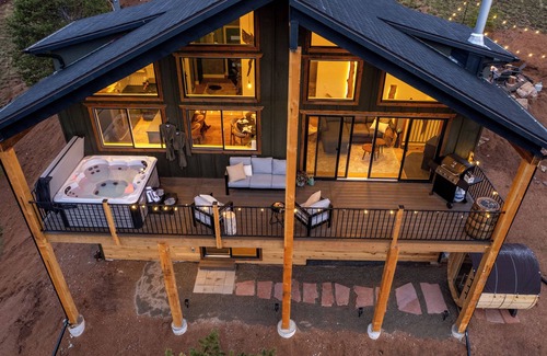 Cripple Creek Casa | Golden Heights - Sauna + 180 Degree Views + Hot Tub