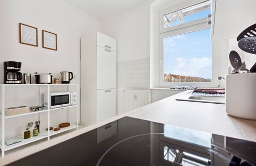 Sudenburg Apartamento | Golden Sunrise - Waschtrockner - Balkon