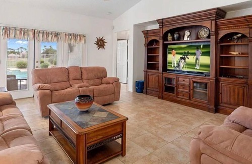 Superstition Springs Casa | Golf Course Single Level Home with Amazing Sunset Views