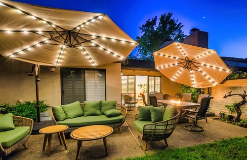 Napa Condominio | Golf Course Villa in Napa Valleys Silverado Resort secluded wine county retreat