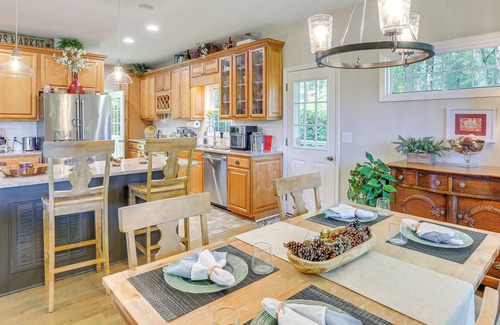 Roaring Gap Casa | Golf, Hike & Explore: Blue Ridge Mtn Haven w/Deck