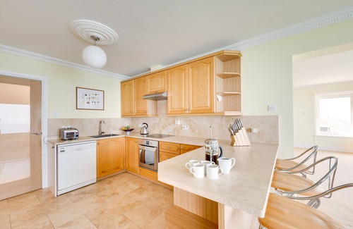 Tan-y-groes Apartamento | Golwg y Mor - Dos Habitaciones Piso, Capacidad 4