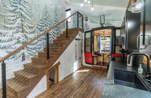 Lake Harmony Estates Cabina | Gondola34 - the Poconos most unique tiny cabin!