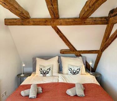 Freudenstadt Apartamento | Good Wood Apartment - Modernes Fachwerk am Marktplatz in Freudenstadt