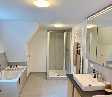 Freudenstadt Apartamento | Good Wood Apartment - Modernes Fachwerk am Marktplatz in Freudenstadt