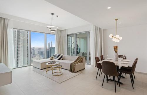 Za'abeel 2 Apartamento | Gorgeous 3br With Burj Khalifa & Fountain View