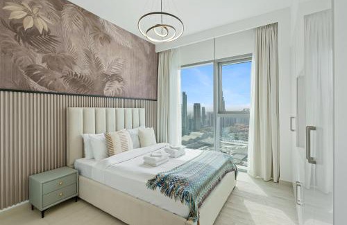 Za'abeel 2 Apartamento | Gorgeous 3br With Burj Khalifa & Fountain View