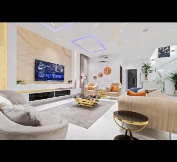 Ofin Apartamento | Gorgeous 5bedroom duplex With A Pool and PS5 lekki