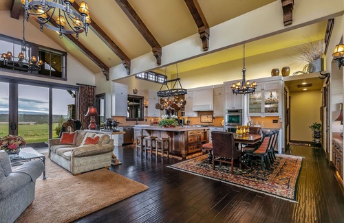 Crooked River Ranch Casa | Gorgeous Architectural Home on Pitchfork T. Ranch w/ Organic Farm and Restaurant