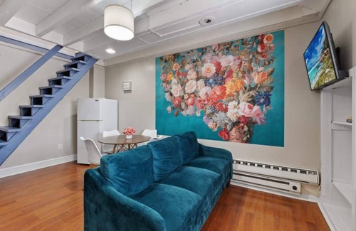 Washington Square West Apartamento | Gorgeous Bi-Level 1BR Apartment in Center City