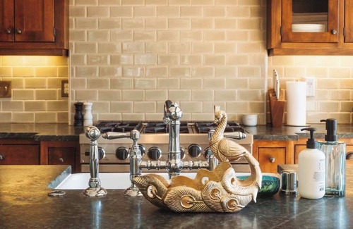 Golden Hill Casa | Gorgeous Eccentric Family Home with Cowboy Pool