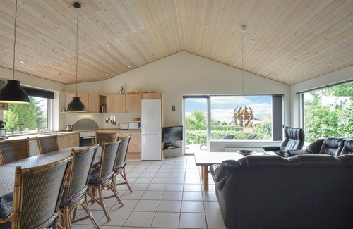 Lyngsbæk Strand Casa | Preciosa casa en Ebeltoft con sauna