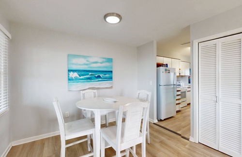 Buxton Casa | Gorgeous ocean-view townhouse with central AC, private W/D, patio, & pool access