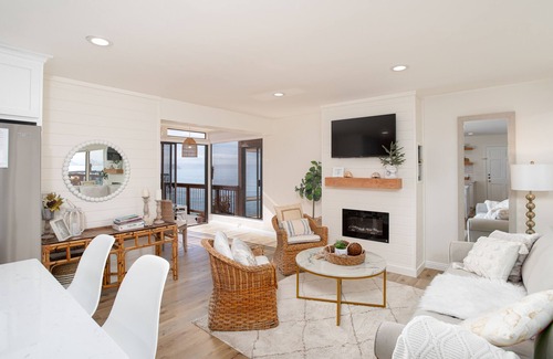 Cayucos Condominio | Gorgeous Oceanfront Condo