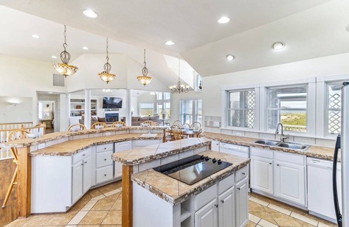 Carova Beach Casa | Gorgeous oceanfront home off the beaten path in the 4X4 area of Carova!
