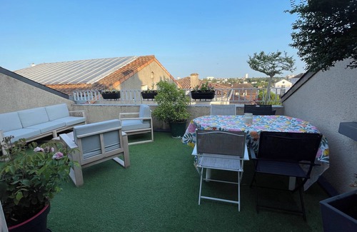Poitiers Apartamento | Grand Appartement Terrasse Hypercentre