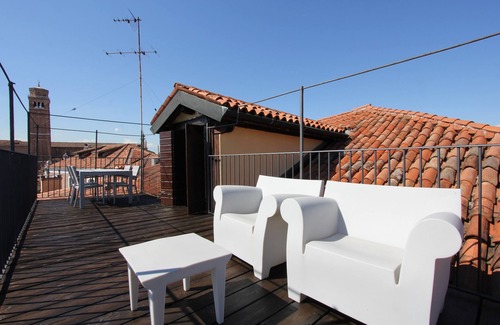 San Polo Apartamento | Grand Canal Loft Terrace