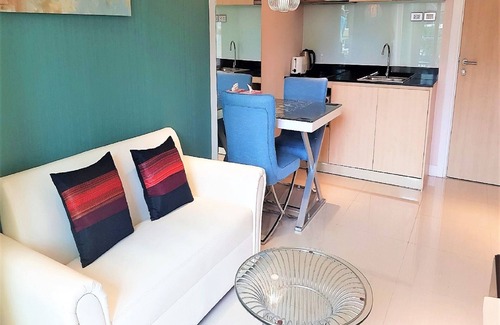 Jomtien Condominio | Grand Caribbean resort Pattaya 1 dormitorio 4to piso