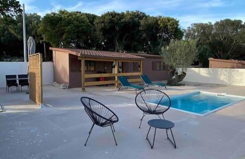 Bonifacio Chalet De Esquí | Grand chalet d’été avec piscine