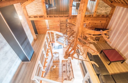 Corcieux Chalet De Esquí | Grand Chalet-gîte 22 Couchages, Pleine Nature Avec Jacuzzi et Étang Privatif