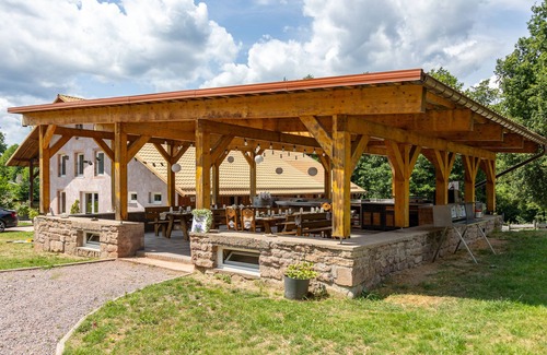 Corcieux Chalet De Esquí | Grand Chalet-gîte 22 Couchages, Pleine Nature Avec Jacuzzi et Étang Privatif