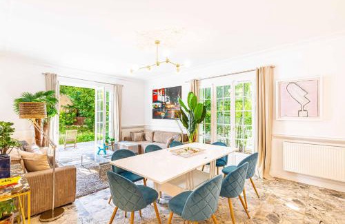 Meudon Apartamento | Grand & Classy Apartment with Private Garden, Villa des Ammonites