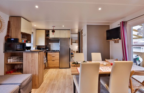 Munster Casa | Grand Mobil-home 6 persons 3 bedrooms 2 bathrooms camping 3* Parc de la Fecht