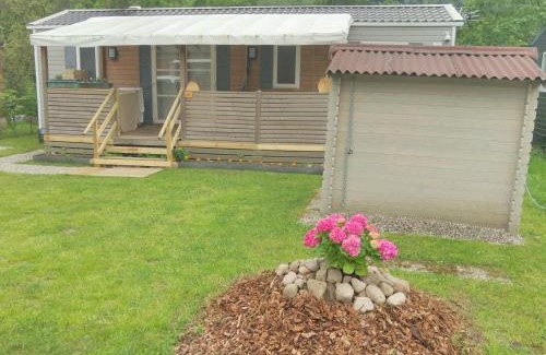 Munster Chalet De Esquí | Grand Mobil Home 6 personnes climatisé avec 3 chambres et 2 salles de bains à Munster en Alsace
