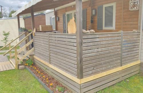 Munster Chalet De Esquí | Grand Mobil Home 6 personnes climatisé avec 3 chambres et 2 salles de bains à Munster en Alsace