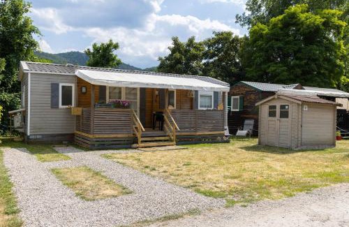 Munster Chalet De Esquí | Grand Mobil Home 6 personnes climatisé avec 3 chambres et 2 salles de bains à Munster en Alsace