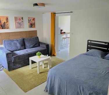 Epinay-sur-Seine Apartamento | Grand studio cosy proche Paris