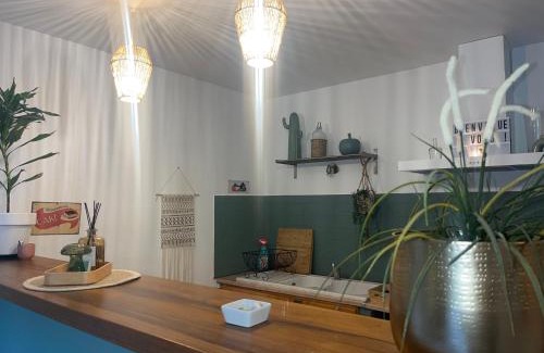 Digne-les-Bains Apartamento | Grand studio neuf en rez de jardin avec terrasse