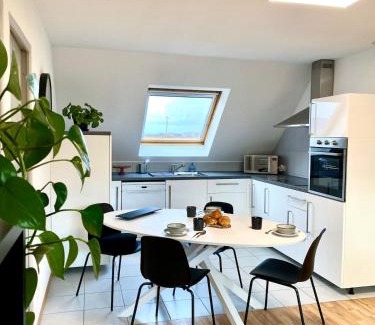 Guemar Apartamento | Grand T3, 2 chambres, jardin au calme - Gîte du Photographe