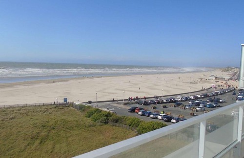 Berck-sur-Mer Apartamento | Grand T3 vue mer avec balcon et parking, accès direct plage - FR-1-674-1