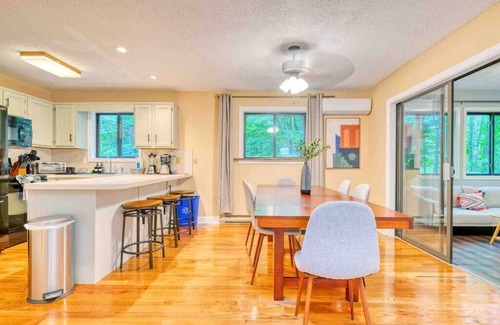 Gouldsboro Casa | Grand Woodland Retreat | Hot Tub | Game Room | Fir