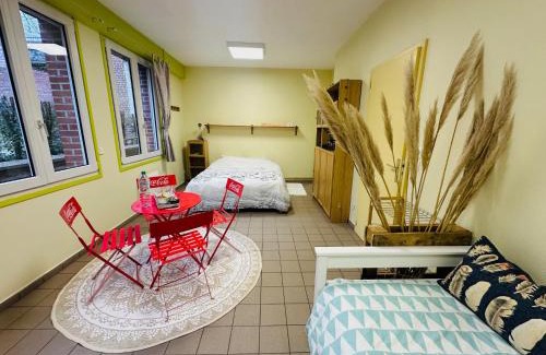 Seclin Casa | Grande chambre spacieuse privée