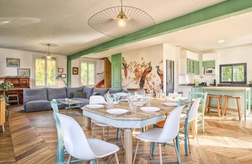 Merville-Franceville-Plage Casa | Grande maison près de la plage pour 15 personnes - FR-1-788-90