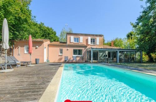 Lagord Casa | Grande Maison 5 chambres avec Piscine à Lagord, Cap. 10 Pers - FR-1-535-60