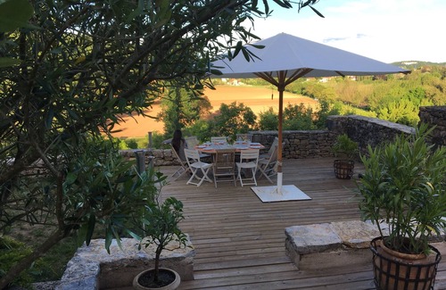 Andressac Casa | Grande Maison Avec vue Exceptionnelle sur le Lot