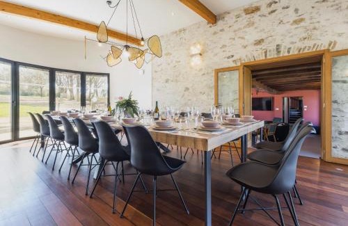 Malville Casa | Grande maison de campagne rénovée avec parking et espace détente - FR-1-306-1303