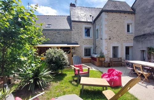 La Possonniere Casa | Grande Maison de Caractère à 5 Minutes de la Loire. Idéal, Accueil de Famille