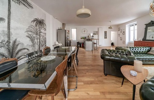 Cœur de Ville Casa | Casa de diseño grande, centro de la ciudad, terraza