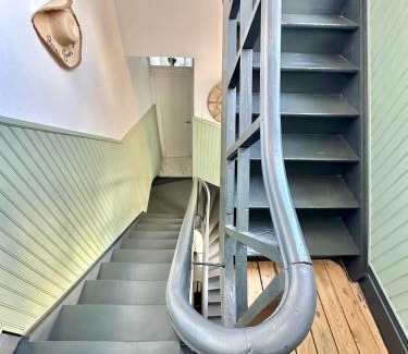 Berck-sur-Mer Casa | Grande maison familiale - Vue latérale mer - Proximité immédiate de la Plage principale de Berck