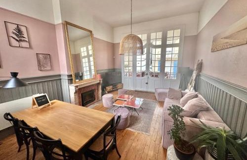 Berck-sur-Mer Casa | Grande maison familiale - Vue latérale mer - Proximité immédiate de la Plage principale de Berck