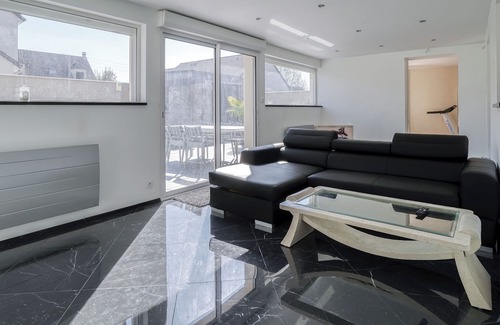 Limetz-Villez Casa | Grande maison jardin terrasse moderne parking 12 pers