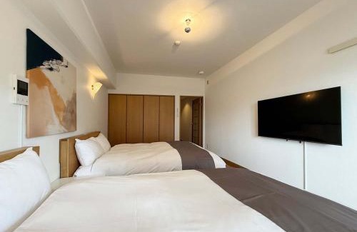 Hiroshima City Centre Apartamento | Grandeur - Cozy 1BR Near Peace Park Quiet & Central Stay