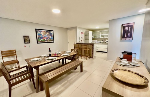 Porto das Dunas Apartamento | Gransol-Ground floor, 03 bedrooms, 09 guests, Air conditioning, Front pool, 600m Beach Park