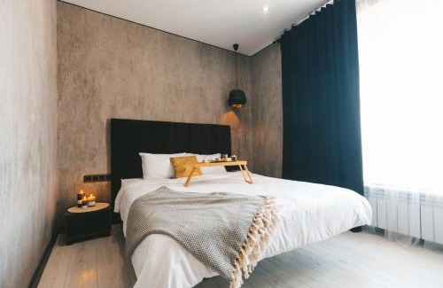 Ternopil Apartamento | GRAPHITE Затишні апартаменти біля Центру з окремою спальнею і кухнею-вітальнею